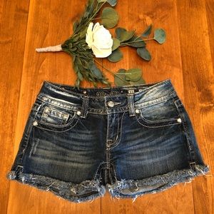 Miss Me jean shorts, sz 27!